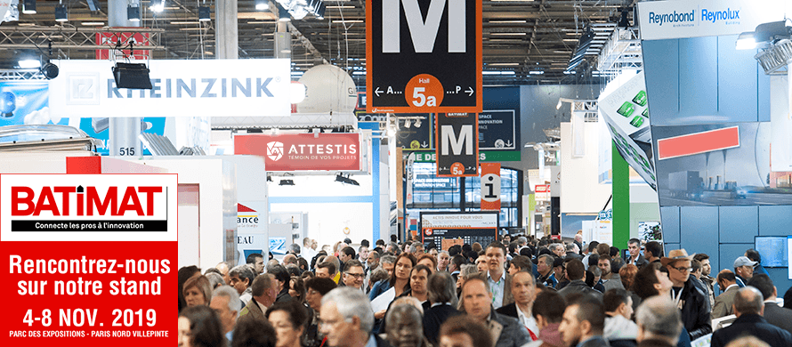 Attestis à Batimat 2019 - stand 6-E021